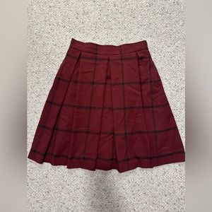 Banana Republic Plaid A line Skirt